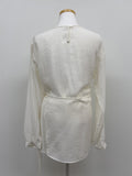 Edin Wrap Loose Fit Blouse