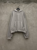 Pigment Washing Boxy Hoodie