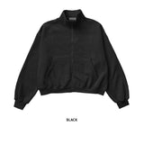 Cozy Hip-Hop Brushed Zip-Up