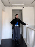 DIAGONAL WRAP SKIRT