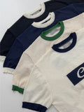 Elo overfit ringer knit