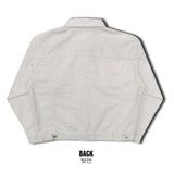 Cotton pocket trucker jacket
