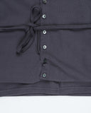 WRAP BUTTON CARDIGAN SET