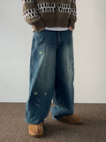 Torck wide baggy denim