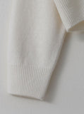 [Premium] Classic Whole Garment V-neck Knit