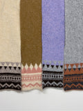 Nordic Color Matching Hair Long Muffler