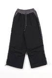 Berry flower frill pants