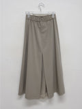 Purette Chiffon Banding Long Skirt