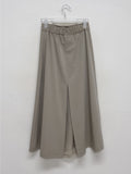 Purette Chiffon Banding Long Skirt