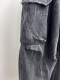 Wave Washed Balloon Cargo Denim