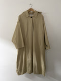 Captain Hood Neck Trench Coat