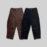 Rivet Side Detail Cotton Pants