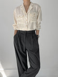 Isabelle pocket loose fit blouse