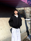 Crop Neo Hood Zip-Up