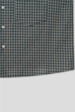 [Linen] Mate Crop Check Shirt