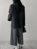 Vivi loose fit half tweed jacket