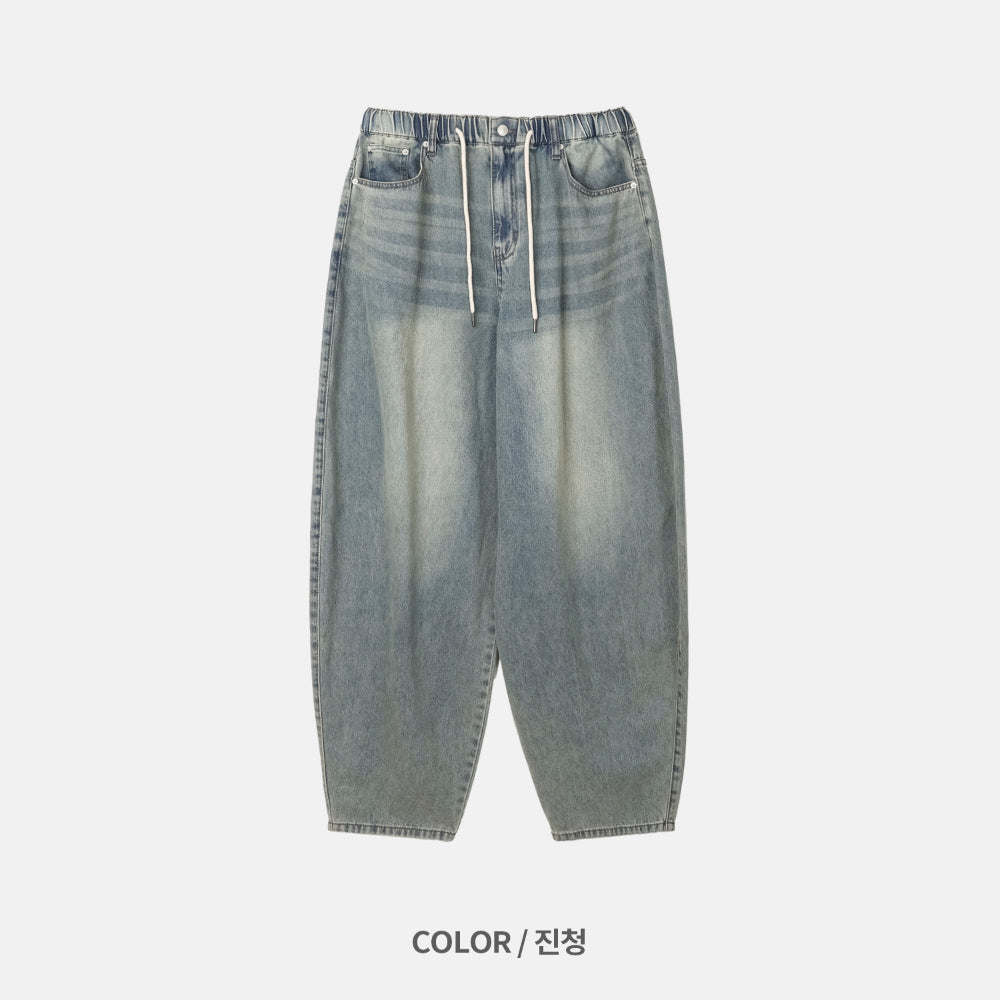 【DISCERNMENT】Trill balloon denim pants DISCERNMENT】Trill balloon denim pants (DISCERNMENT/デニム