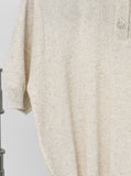 Woody Collar Linen Knit
