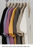 [Premium] Whole Garment Ariere V-neck Linen Knit