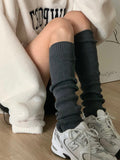Loose Fit Ribbed Leg Warmers