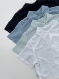 Haze Chiffon Tie Crop Blouse