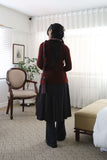 Rivet bean studded pants