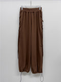 [2way!] Eyelet Wide Training Pants