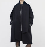 Romian muffler handmade long coat