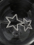 Kili cubic silver star hair pin