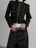Keele Crop Napoleon Jacket