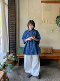 Dyuuseu Summer Cotton Wide Pants