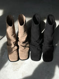 1167 Bread Warmer Long Boots (4cm)