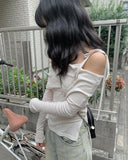 Nagi Strap Off Shoulder T-shirt