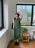 Hiken Nylon Cargo Long One Piece