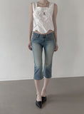 Silla Square Shirred Blouse