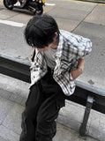 [S/S] Check Dark & Light Short Sleeve Shirt