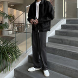 Feed one tuck wide slacks