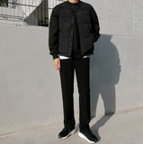 Brushed Half Neck Overfit Sweatshirt