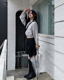 Summer Dot Rain Crop Hood Jumper