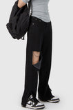 Damage Hall Black Denim Pants