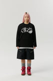 SCRIBBLE SHINING L/S