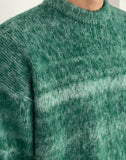 Bulky Stripe Brush Knit
