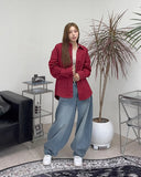 Derick Balloon Denim Pants