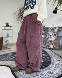 Roun Pigment Corduroy Cargo Pants