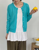 Bven Basic Round Cardigan