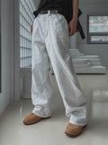 QWERTY Twisted Wide Cotton Pants