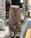 Cont Parachute Adjust Cargo Pants