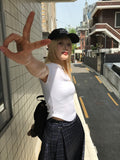 V-NECK KARA HALF T