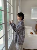 Denu Vintage Check Over Shirt