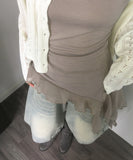 Rating Frill Unbalanced Sleeveless